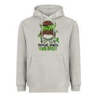 Moon Dust messy bun mental health warrior Heavyweight Hoodie - MaliasSmallBusiness
