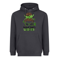 Smoke messy bun mental health warrior Heavyweight Hoodie - MaliasSmallBusiness