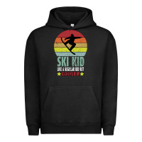 Pigment Black ski kid like a regular kid but coolers Urban Hoodie - Bettercallsaul