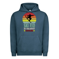 Pigment Midnight Navy ski kid like a regular kid but coolers Urban Hoodie - Bettercallsaul