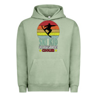 Pigment Oil Green ski kid like a regular kid but coolers Urban Hoodie - Bettercallsaul