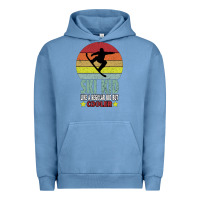 Pigment Pebble Blue ski kid like a regular kid but coolers Urban Hoodie - Bettercallsaul