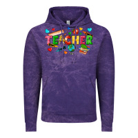 Cloud Purple teacher Vintage Hoodie - texasbilliewilder