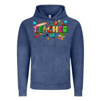 Vintage Denim teacher Vintage Hoodie - texasbilliewilder