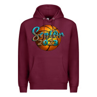 Burgundy basketball senior 2023 Premium Hoodie - BundleAndBundleShop
