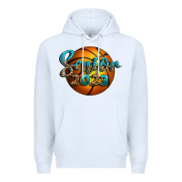 White basketball senior 2023 Premium Hoodie - BundleAndBundleShop