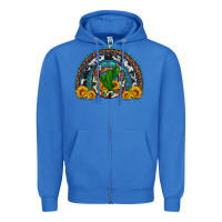 True Royal cactus sunflower horseshoe rainbow Zipper Hoodie - Artiststas