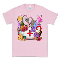 Bubblegum Pink nurse  summer Classic Tee - AdoDesignShop