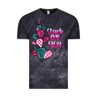 Cloud Black stuck on you cactus Vintage Tee - BarkalooDesign