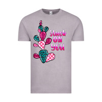 Vintage Zinc stuck on you cactus Vintage Tee - BarkalooDesign