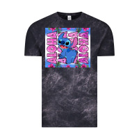 Cloud Black aloha stitch Vintage Tee - Zillion Design Studio