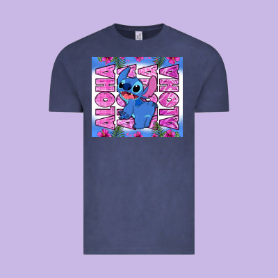 Aloha Stitch Vintage Tee Designed By Zillion Design Studio