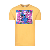 Vintage Mustard aloha stitch Vintage Tee - Zillion Design Studio
