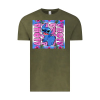 Vintage Olive aloha stitch Vintage Tee - Zillion Design Studio