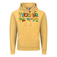 Vintage Mustard teacher teach love inspire tbw Vintage Hoodie - texasbilliewilder