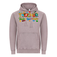 Vintage Zinc teacher teach love inspire tbw Vintage Hoodie - texasbilliewilder