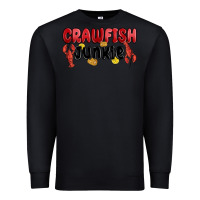 Black crawfish junkie Premium Sweatshirt - MaliasSmallBusiness