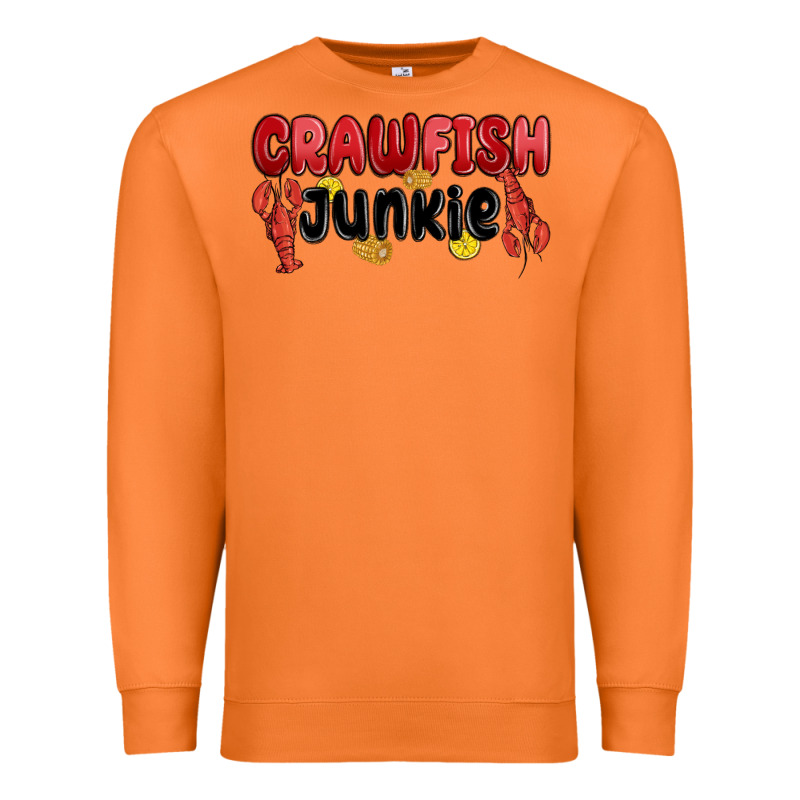 Crawfish Junkie Premium Sweatshirt by MaliasSmallBusiness | Teevron