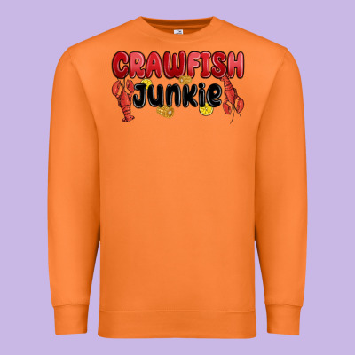 Crawfish Junkie Premium Sweatshirt Designed By Maliassmallbusiness