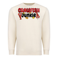 Sandshell crawfish junkie Premium Sweatshirt - MaliasSmallBusiness