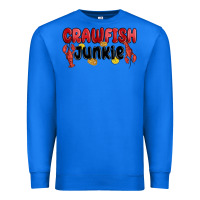 True Royal crawfish junkie Premium Sweatshirt - MaliasSmallBusiness