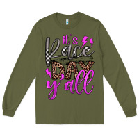 Army Green it's race day y'all Long Sleeve Tee - JahusDesignShop