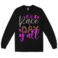 Black it's race day y'all Long Sleeve Tee - JahusDesignShop