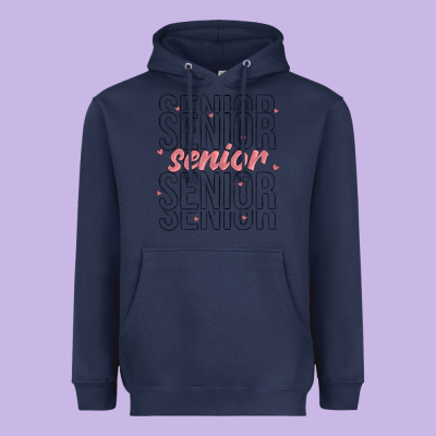 Senior Heavyweight Hoodie Designed By Maliassmallbusiness
