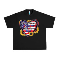 Black American heart southern soul Urban Heavy Tee - CowGirlArtShop