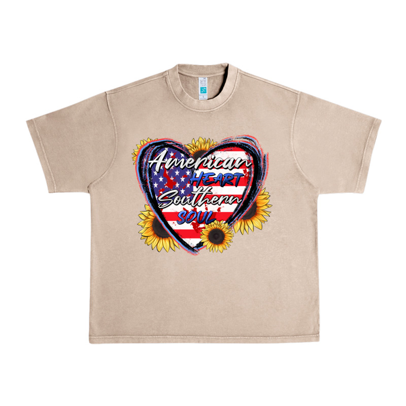 American Heart Southern Soul Urban Heavy Tee by CowGirlArtShop | Teevron