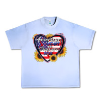 Grape Ice American heart southern soul Urban Heavy Tee - CowGirlArtShop
