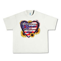 Pistachio American heart southern soul Urban Heavy Tee - CowGirlArtShop