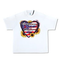 White American heart southern soul Urban Heavy Tee - CowGirlArtShop