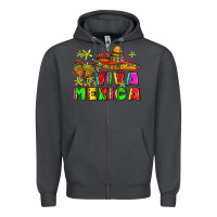 Smoke viva mexica Zipper Hoodie - AdoDesignShop