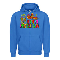 True Royal viva mexica Zipper Hoodie - AdoDesignShop