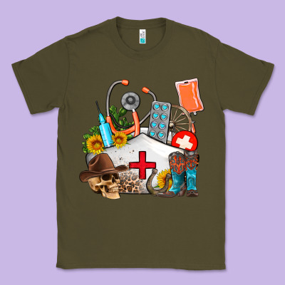 Nurse  Summer Classic Tee Designed By Adodesignshop