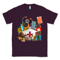 Plum nurse  summer Classic Tee - AdoDesignShop