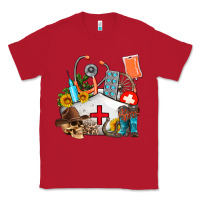 Red nurse  summer Classic Tee - AdoDesignShop