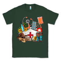 Sports Green nurse  summer Classic Tee - AdoDesignShop