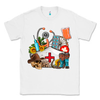 White nurse  summer Classic Tee - AdoDesignShop