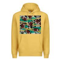 Antique Gold western football Premium Hoodie - AdoDesignShop