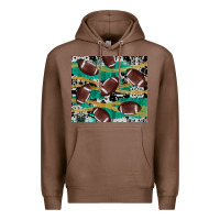 Chestnut western football Premium Hoodie - AdoDesignShop