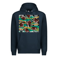 Navy western football Premium Hoodie - AdoDesignShop