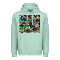 Seafoam western football Premium Hoodie - AdoDesignShop