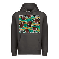 Smoke western football Premium Hoodie - AdoDesignShop