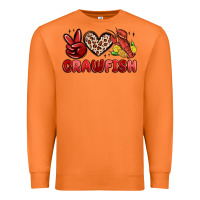 Carrot peace love crawfish Premium Sweatshirt - MaliasSmallBusiness