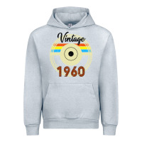 Heather Grey Vintage 1960 Urban Hoodie - Bettercallsaul