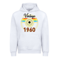 White Vintage 1960 Urban Hoodie - Bettercallsaul