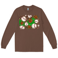 Chestnut baseball glove background Long Sleeve Tee - JahusDesignShop