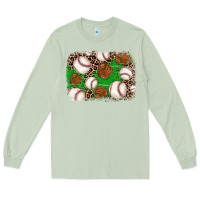 Matcha baseball glove background Long Sleeve Tee - JahusDesignShop